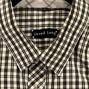 Jared Lang extra-large perfect condition brown green plaid